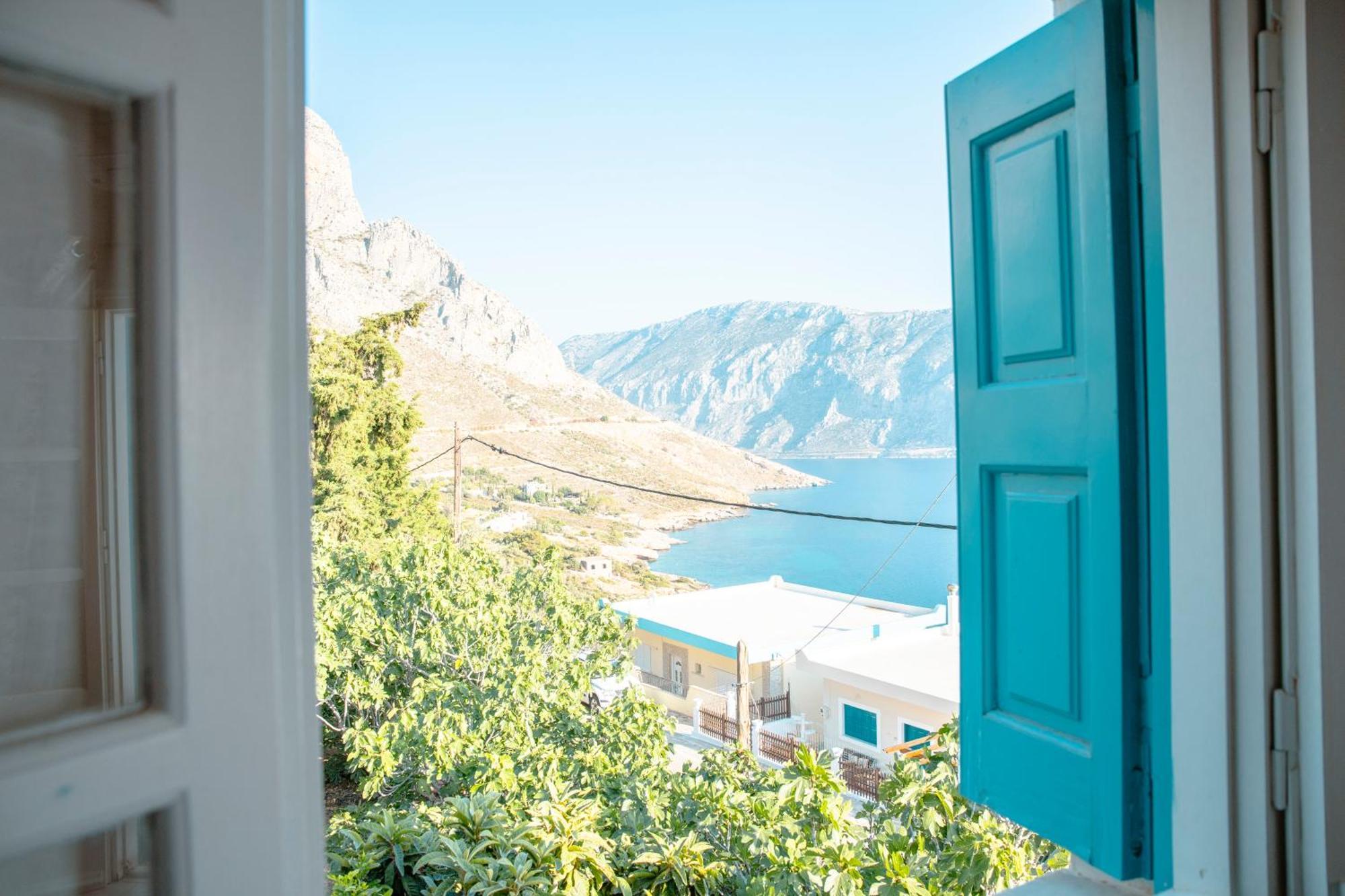 Villa Kalymnos Skalia Mountain-Sea Chambre photo