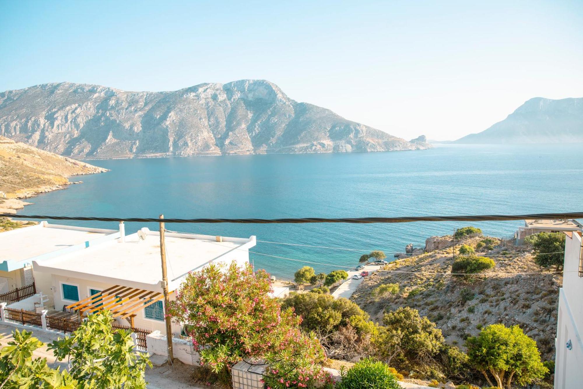 Villa Kalymnos Skalia Mountain-Sea Chambre photo